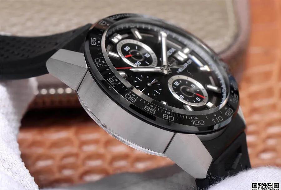 TAG Heuer Carrera CAR201Z.FT6046 XF Factory 1:1 Best Edition Replica Watch Black Bezel